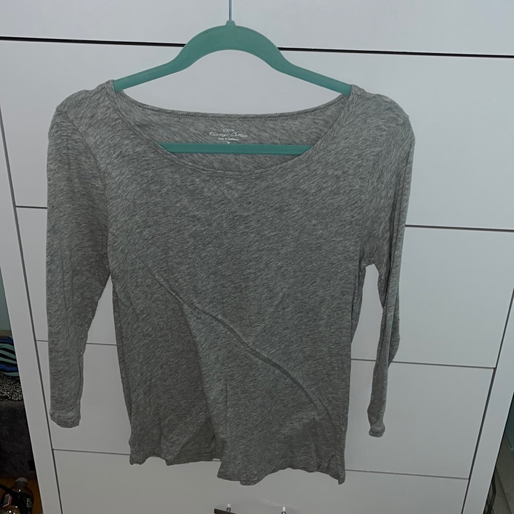 J Crew 3/4 length shirt